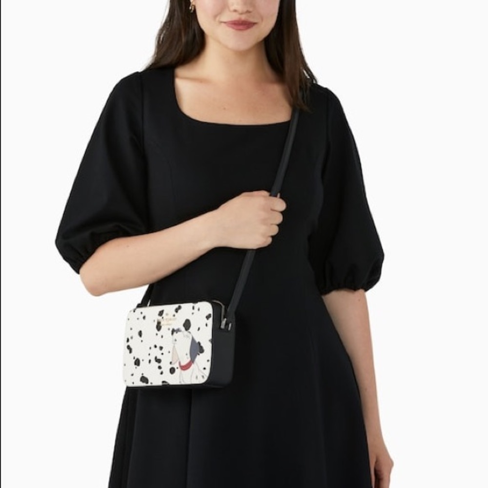Disney X Kate Spade New York Mini Dalmatians Camera Bag Crossbody - Picture 11 of 11